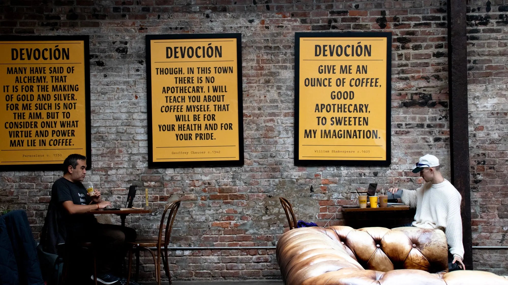 CAMPER MUG - ARTIST QUOTE SERIES Devoción