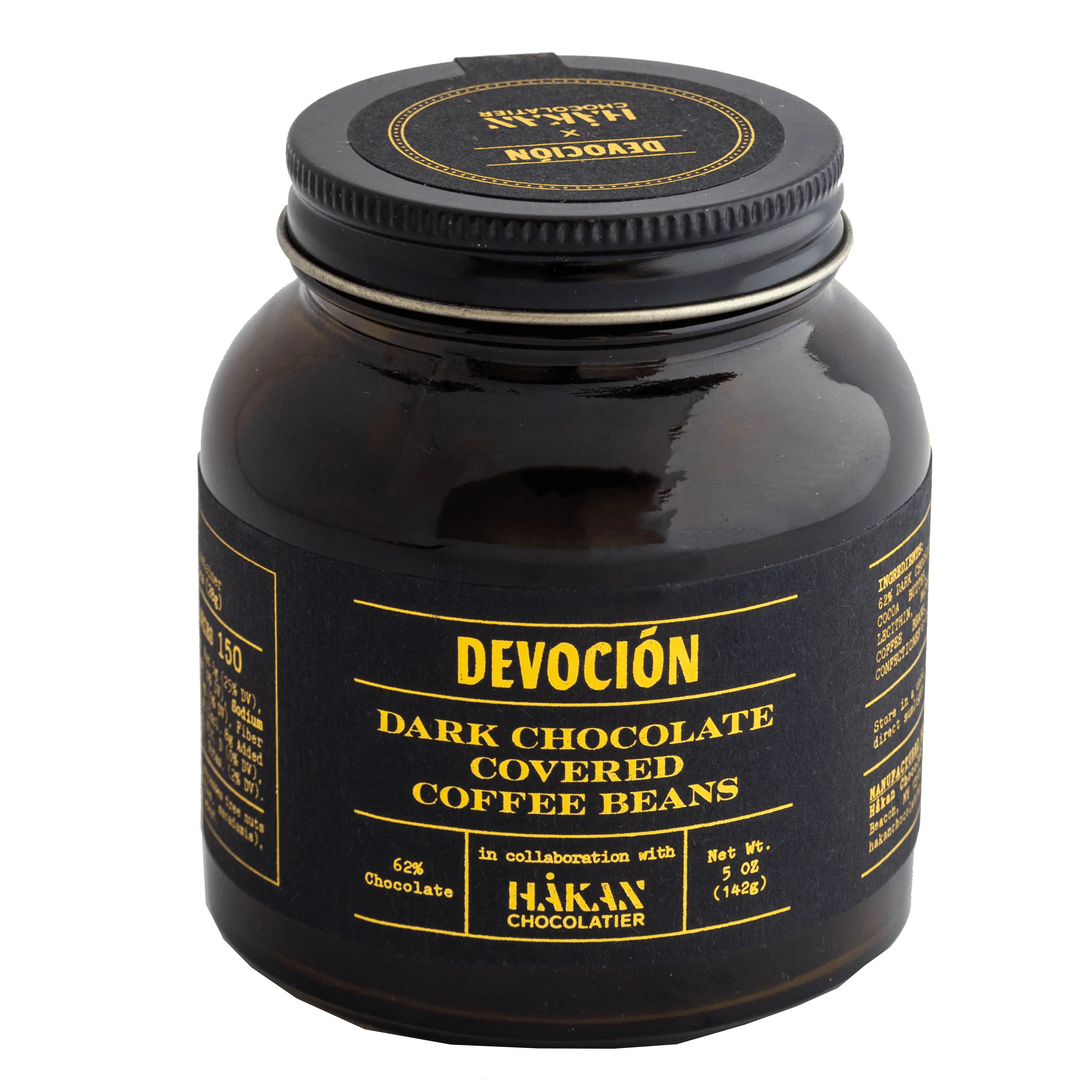 Devoción DARK CHOCOLATE COVERED BEANS - GOODY