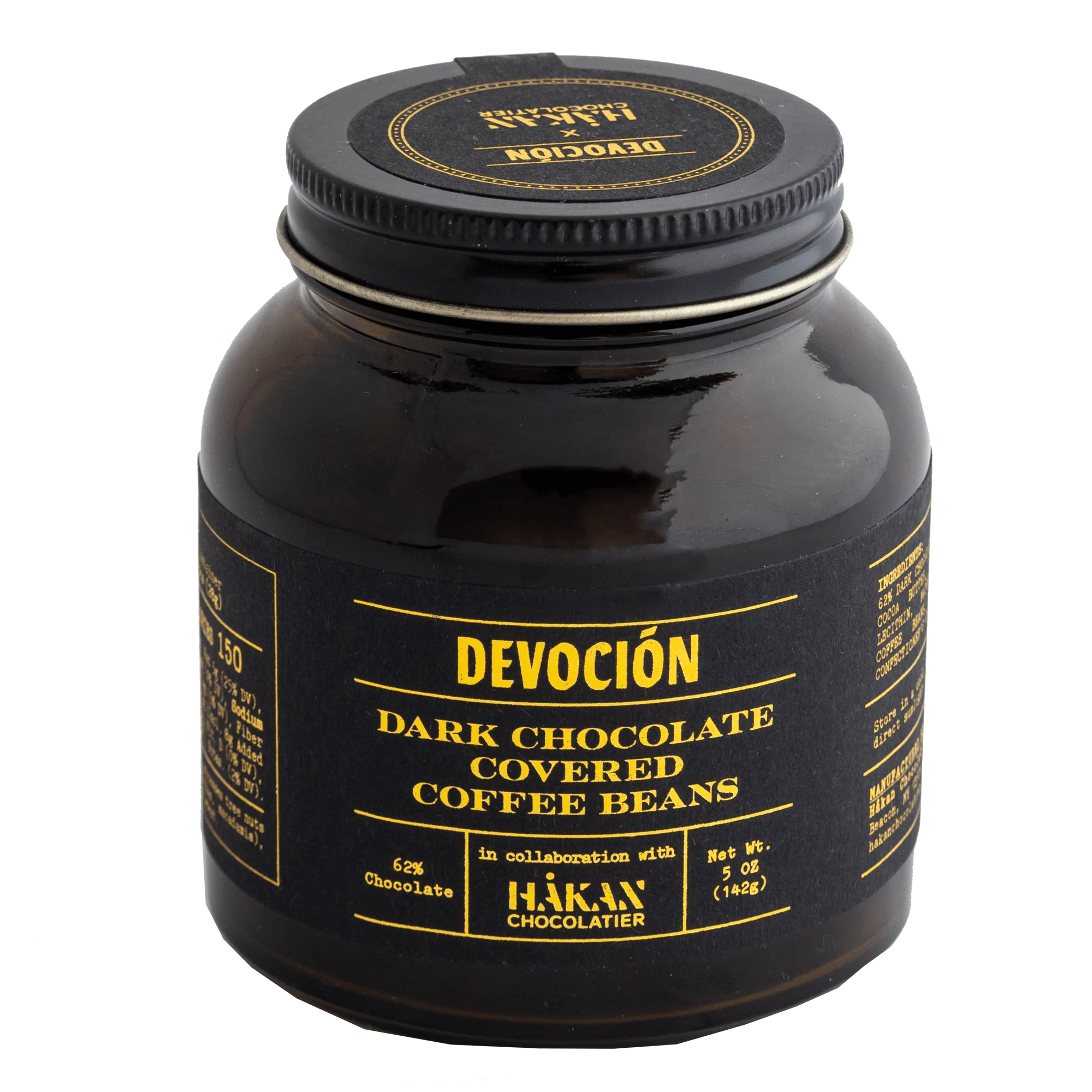 DARK CHOCOLATE COVERED COFFEE BEANS | Devoción