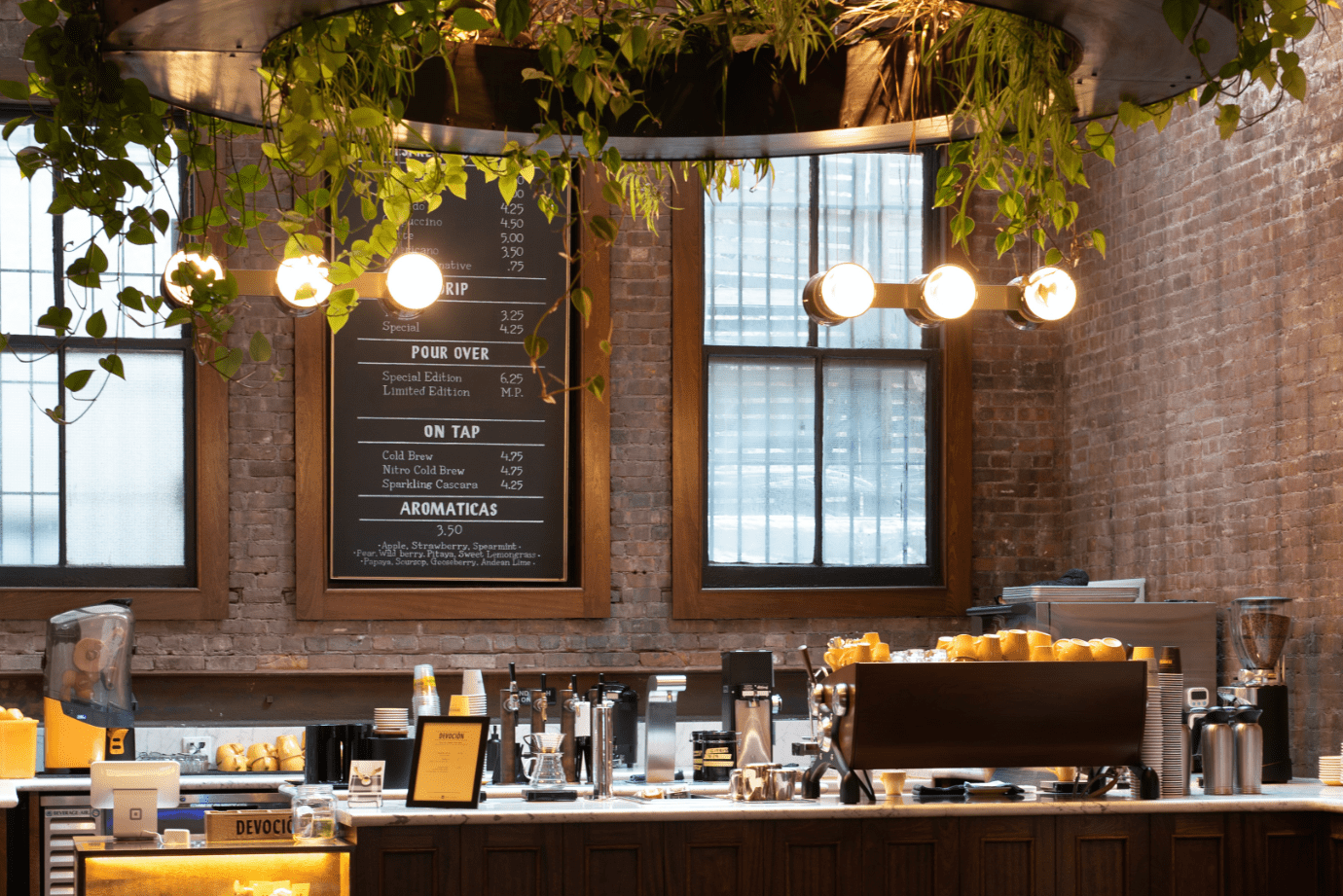 Devocion Coffee Shop Flatiron District Manhattan New York