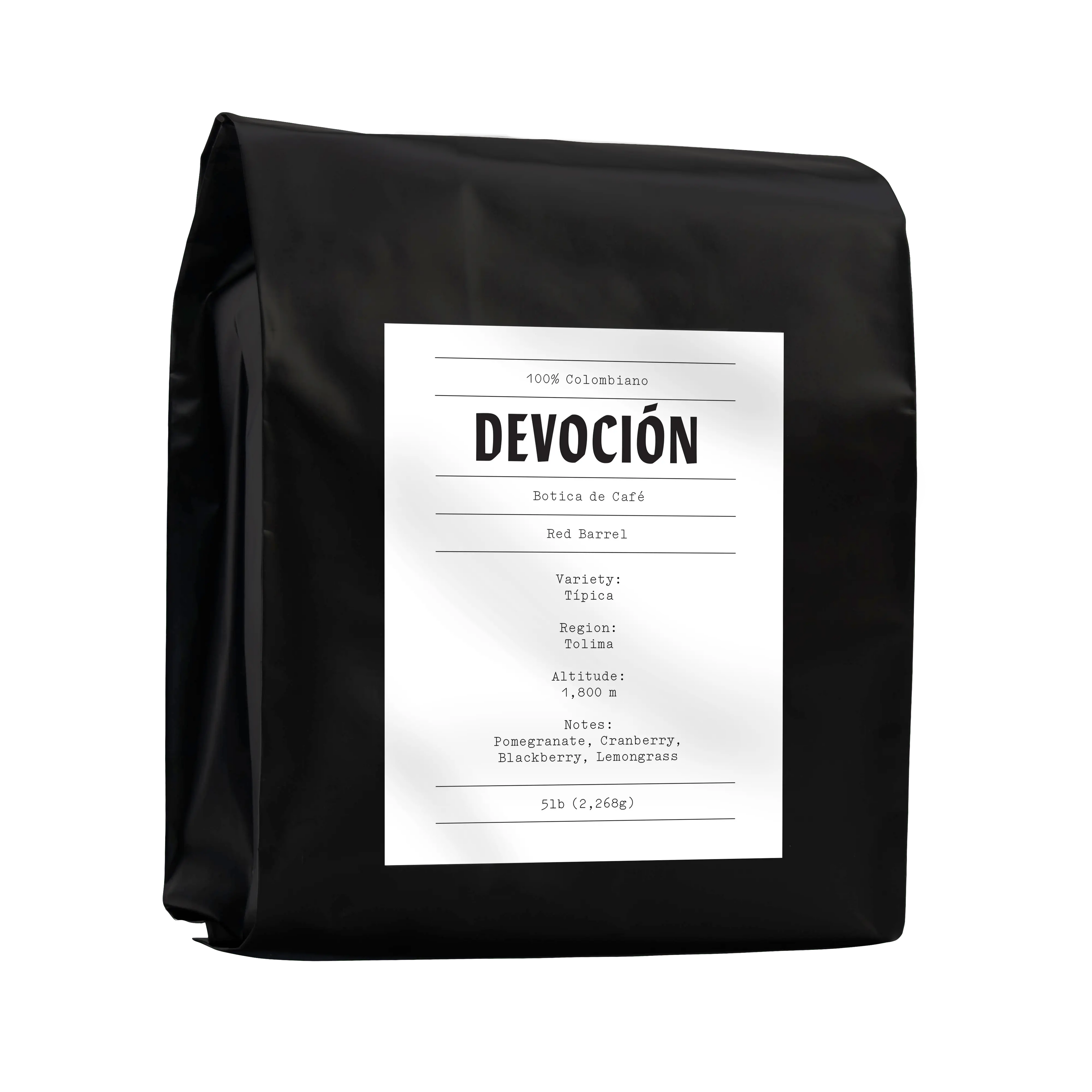 RED BARREL - 5LB | Devoción