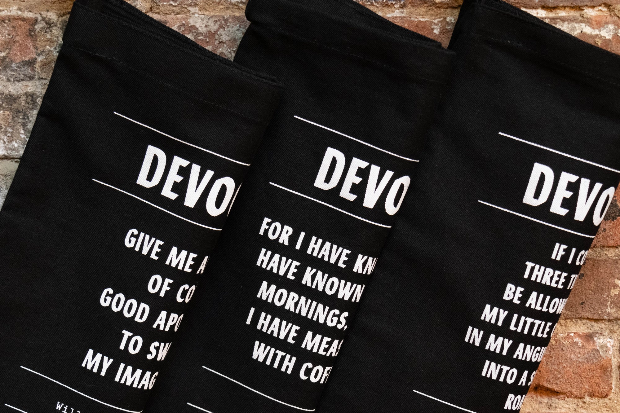 TOTE  BAG - QUOTE SERIES Devoción
