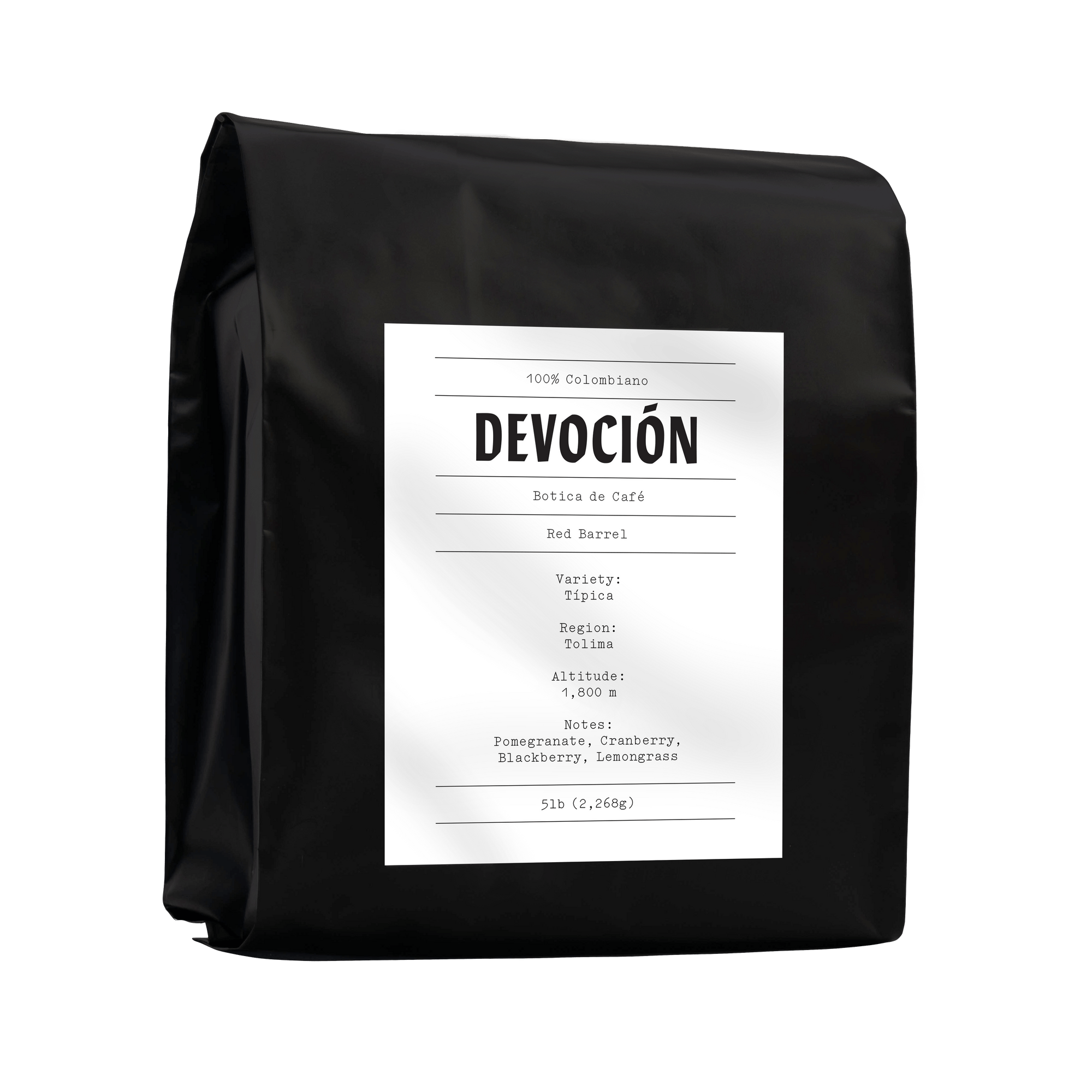 RED BARREL - 5LB | Devoción